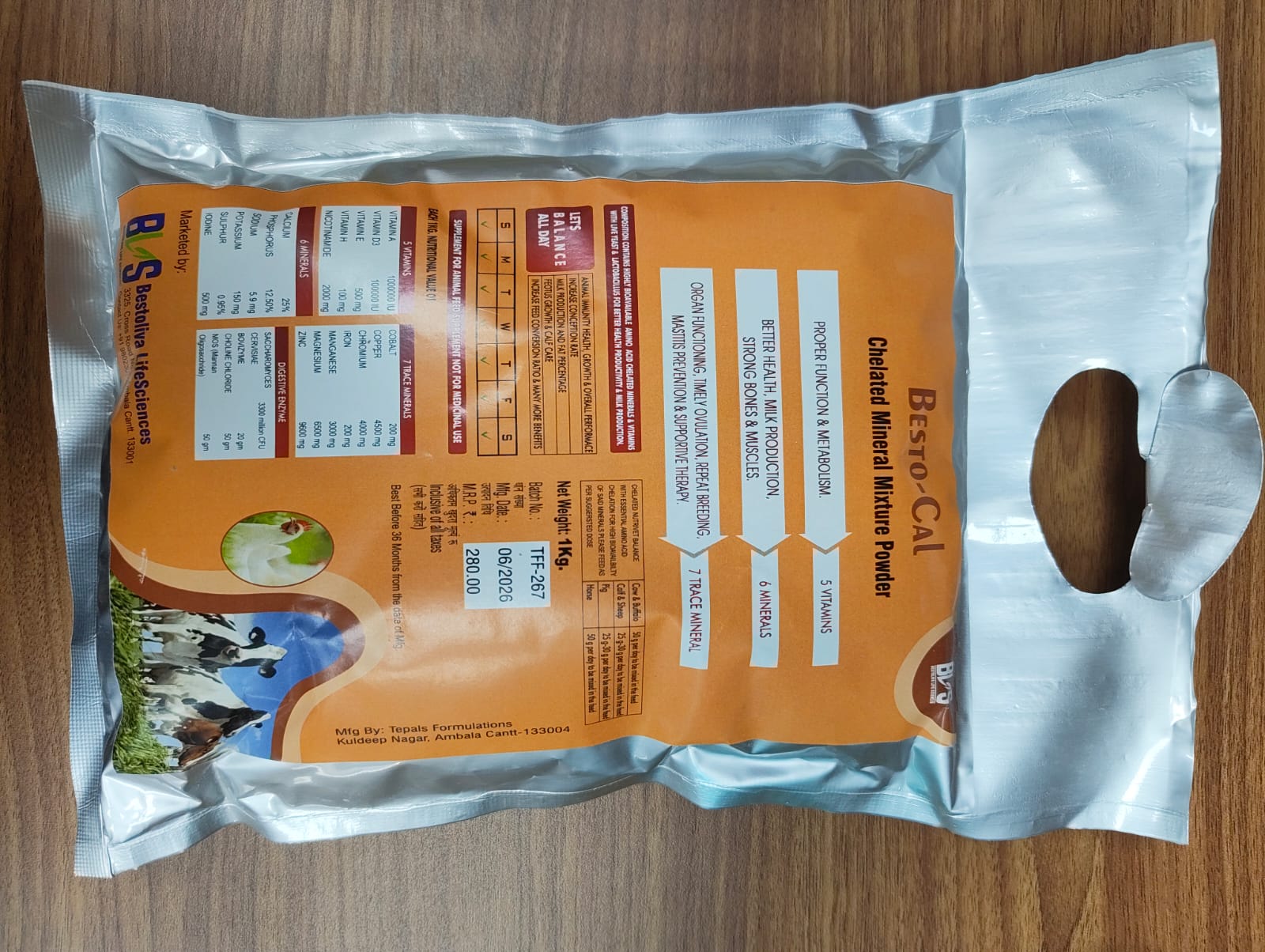 Besto-Cal Chelated Mineral Mixture Powder